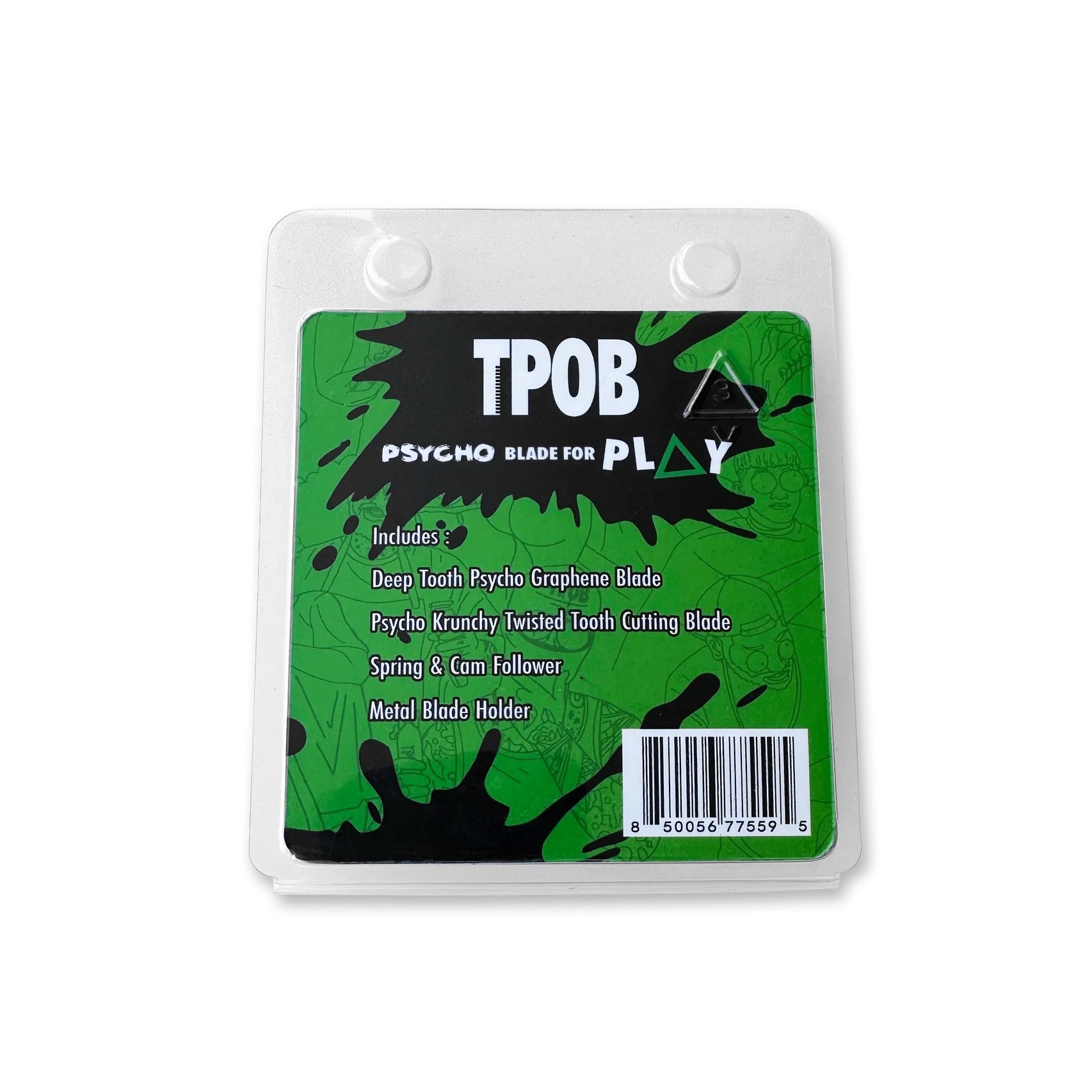 TPOB Psycho Trimmer Blade Set For Play Black 6.9