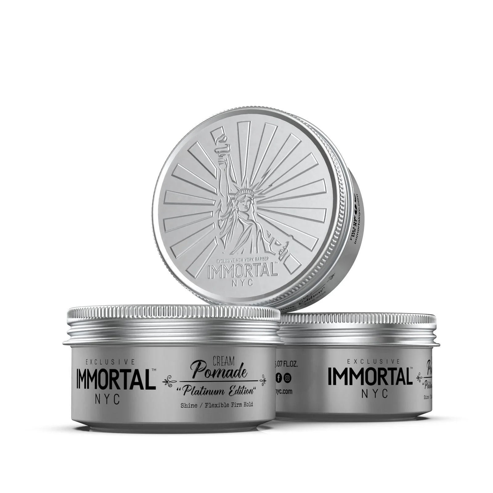 Immortal Cream Pomade "Platinum Edition" 5.07 oz