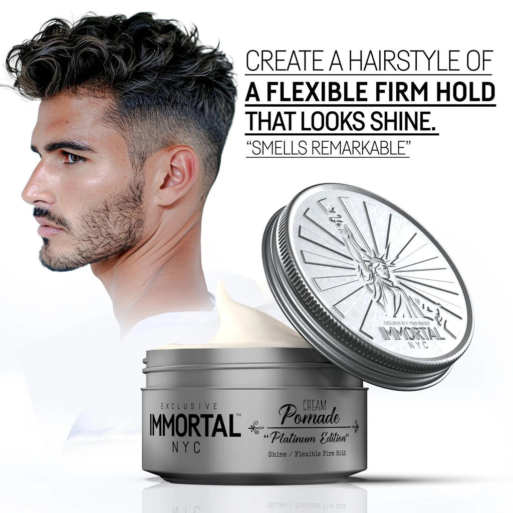 Immortal Cream Pomade "Platinum Edition" 5.07 oz