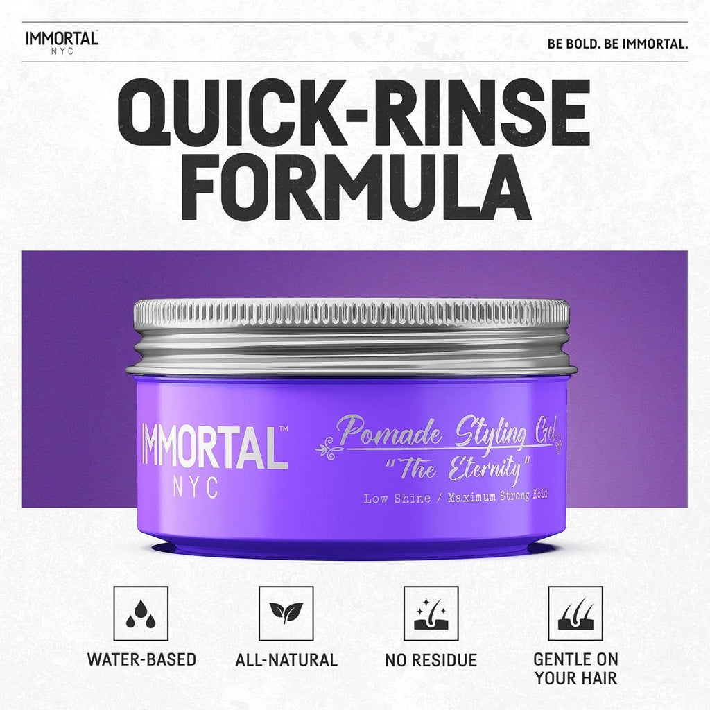 Immortal Pomade Styling Gel "The Eternity" 5.07 oz