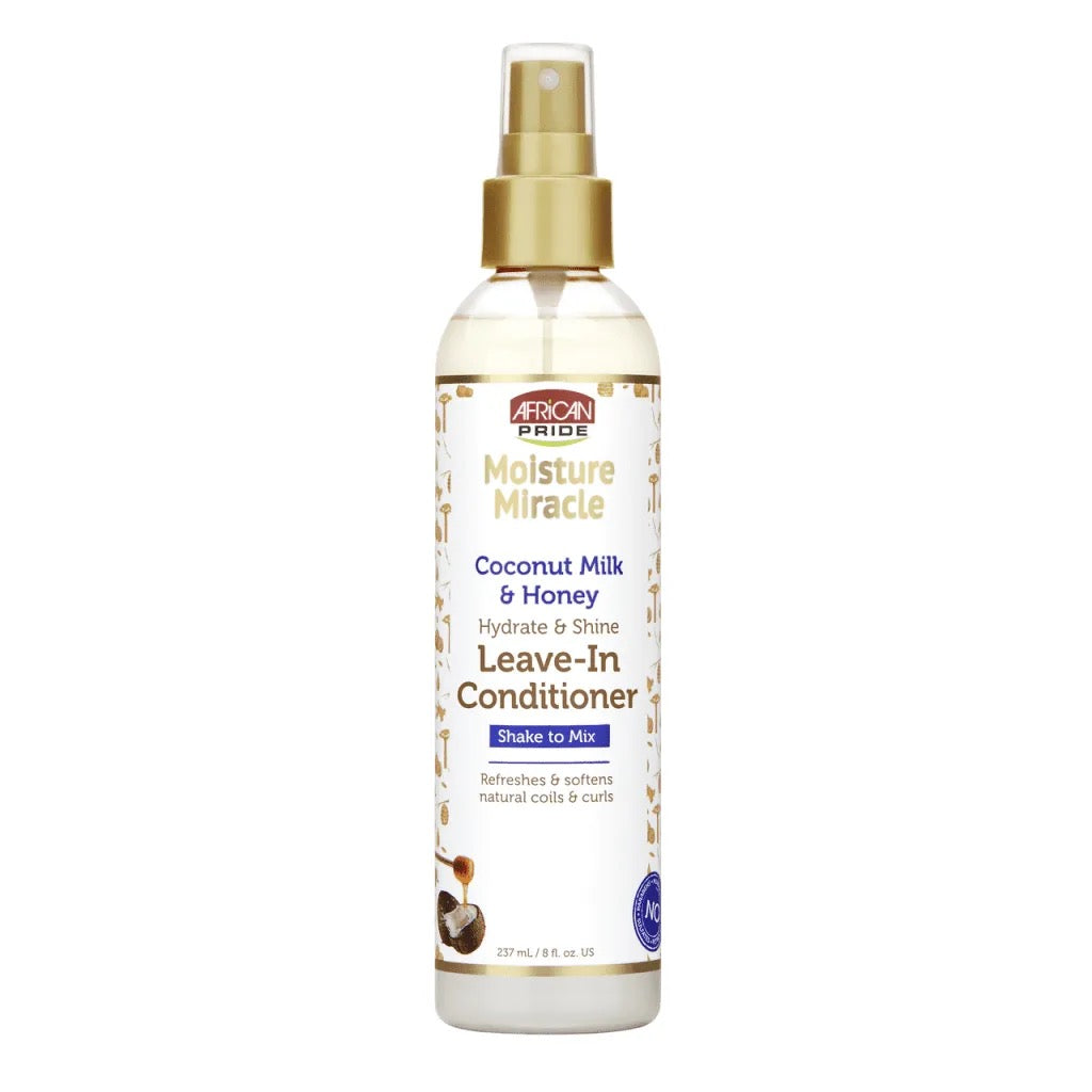African Pride Moisture Leave In Spray 8 oz