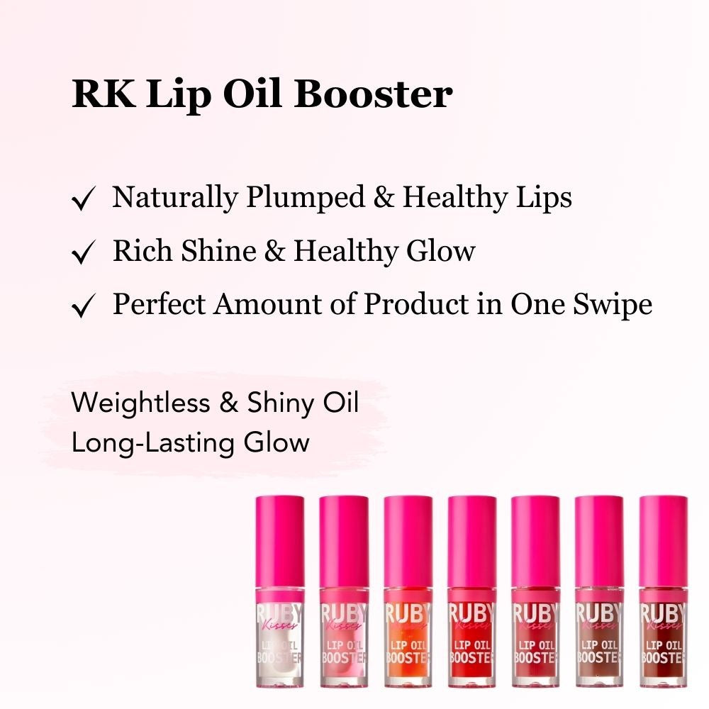 Ruby Kisses Lip Oil Booster - Honey Waffles