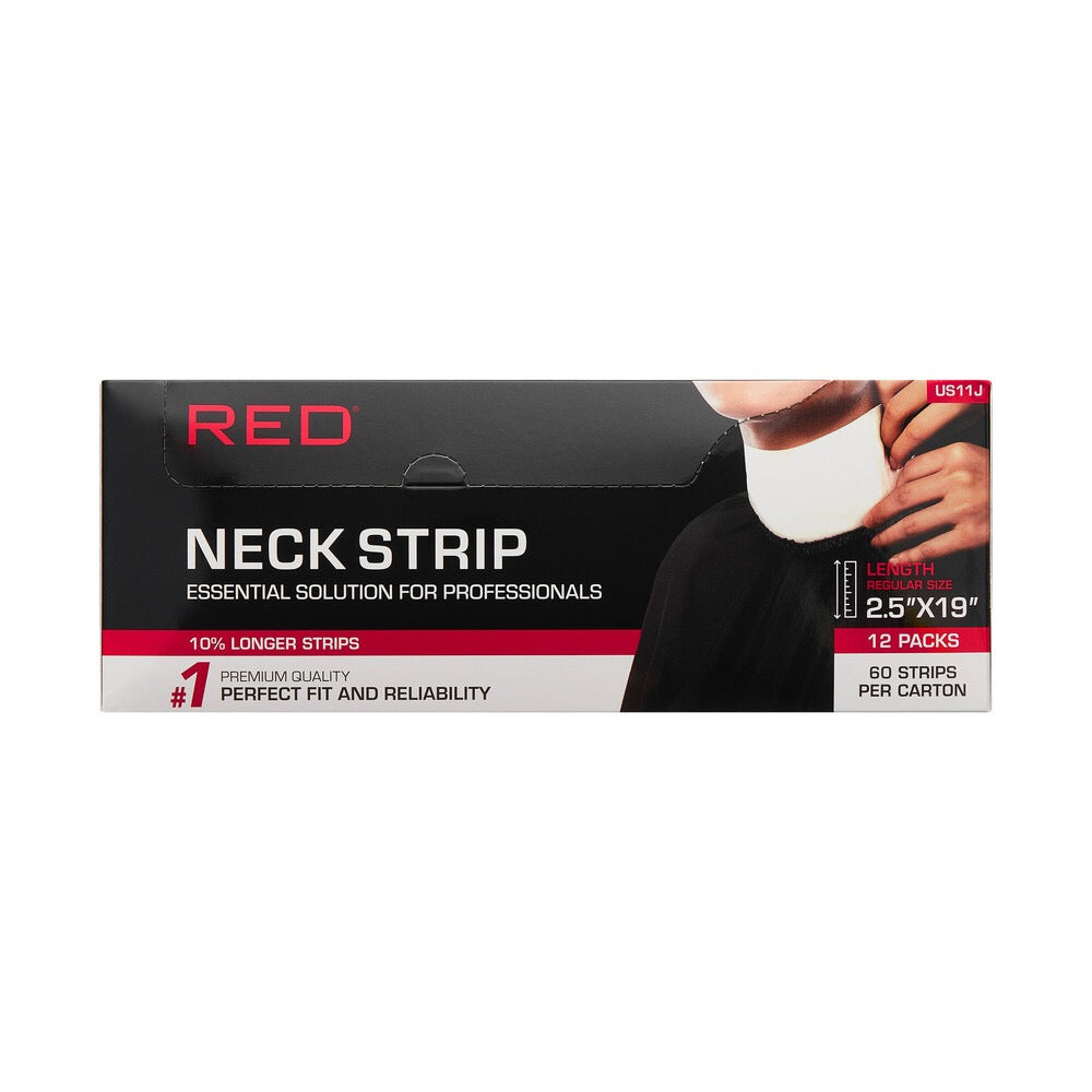 RED Neck Strips 2.5" Box (12 Packs)