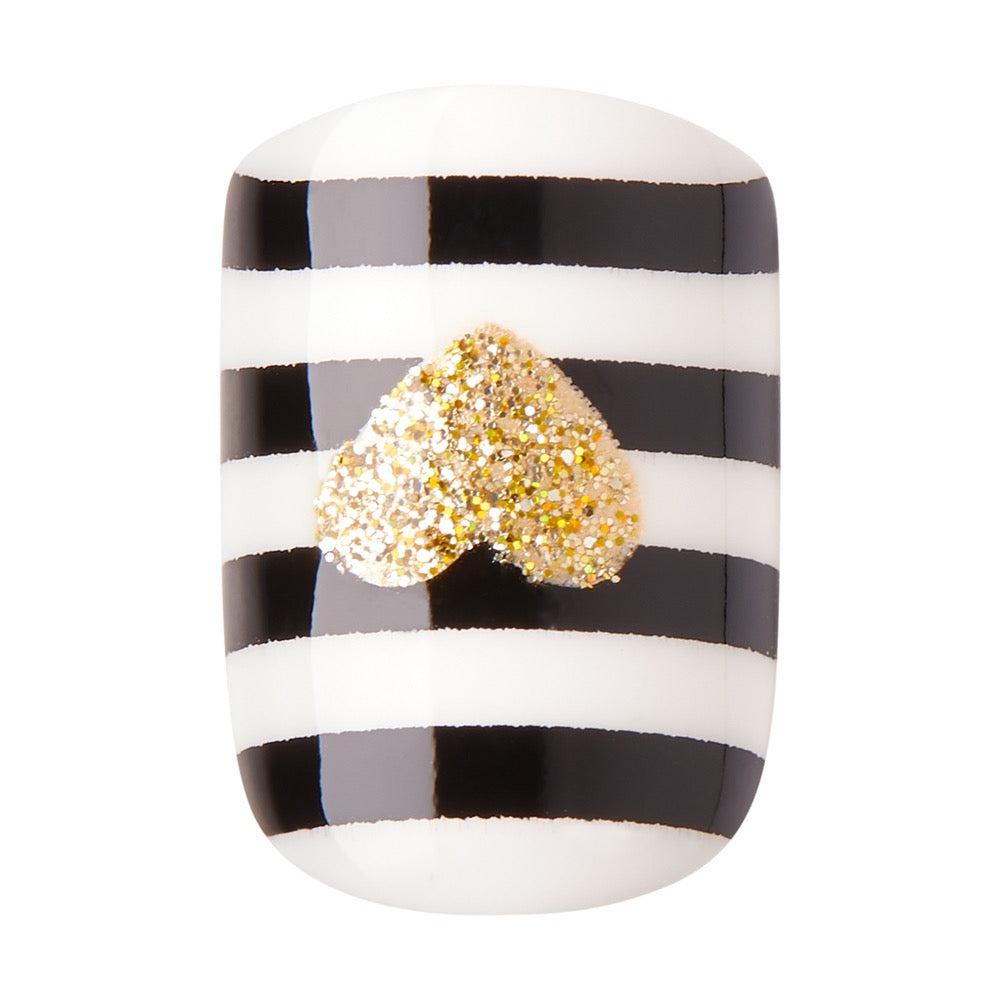 Gold Finger Little Diva Sticker Nails- Hollywood