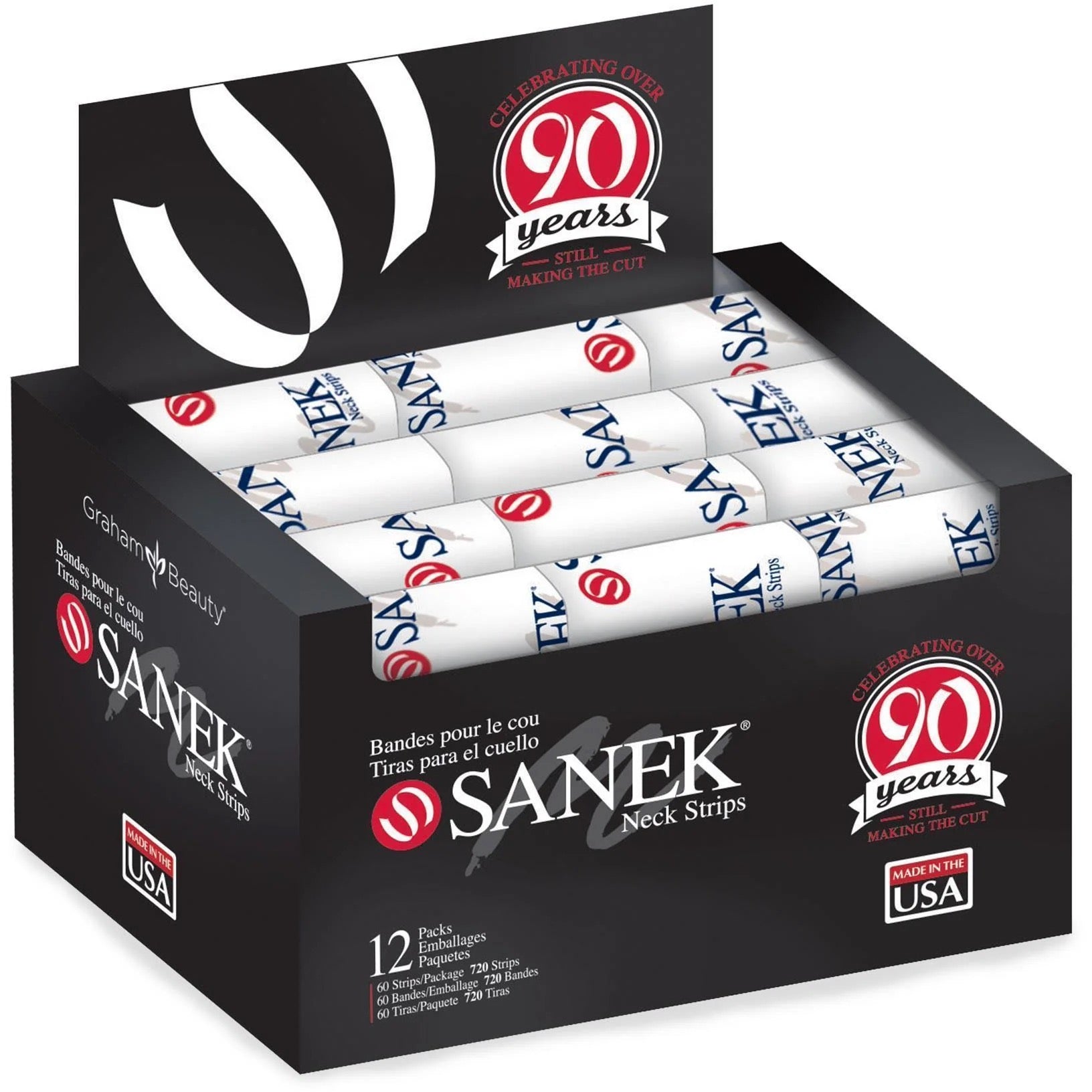 Sanek Neck Strips Box (12 Packs)