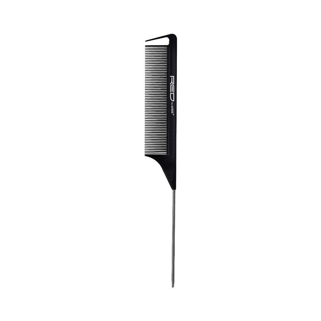 RED Heat Resistant Parting Pin Tail Comb