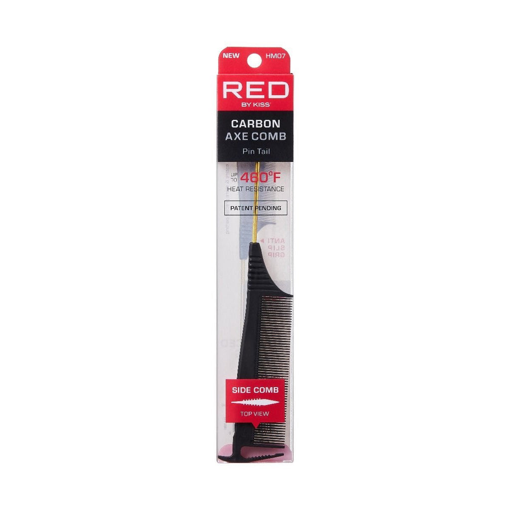 RED Carbon Axe Pin Tail Comb