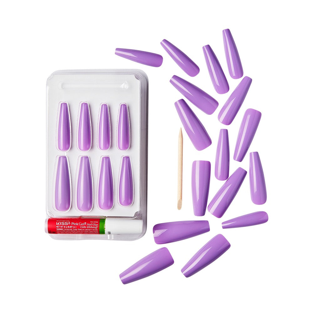 Gold Finger Sculpted Nails - Elevated