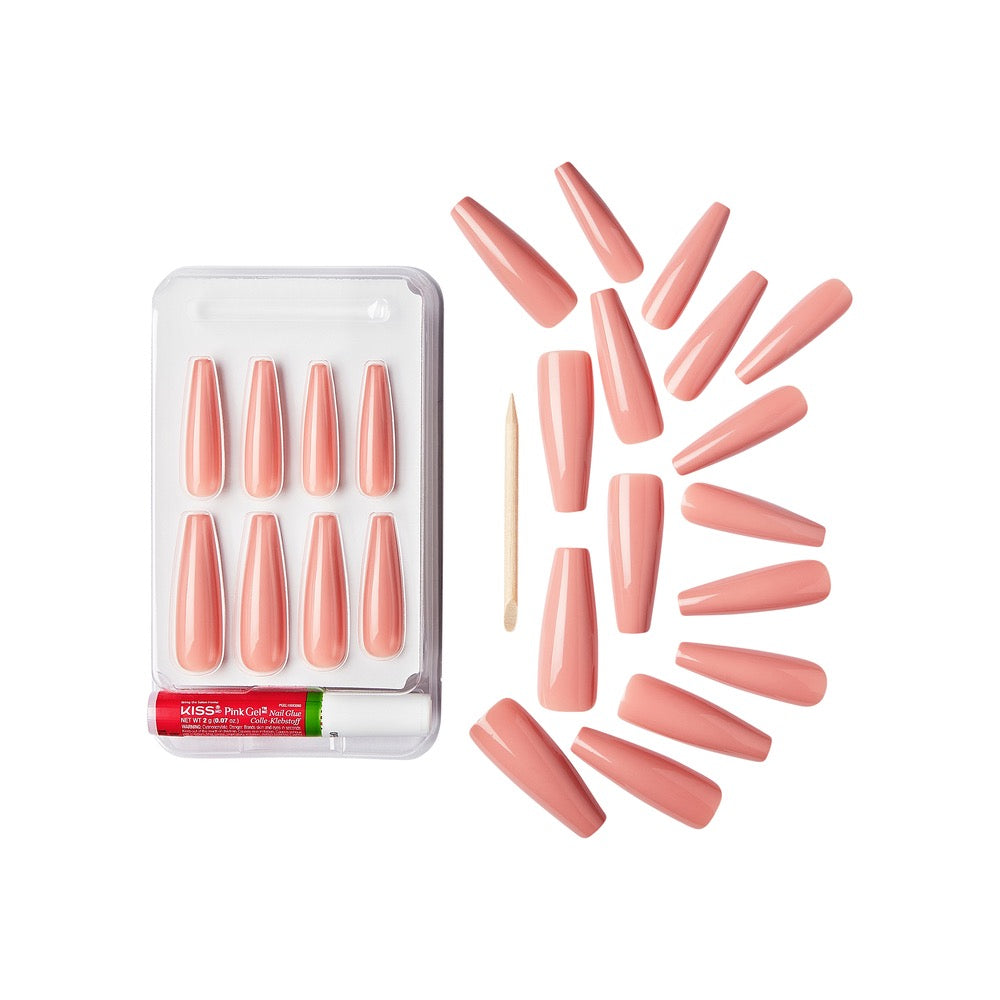 Gold Finger Sculpted Nails - Volume Up