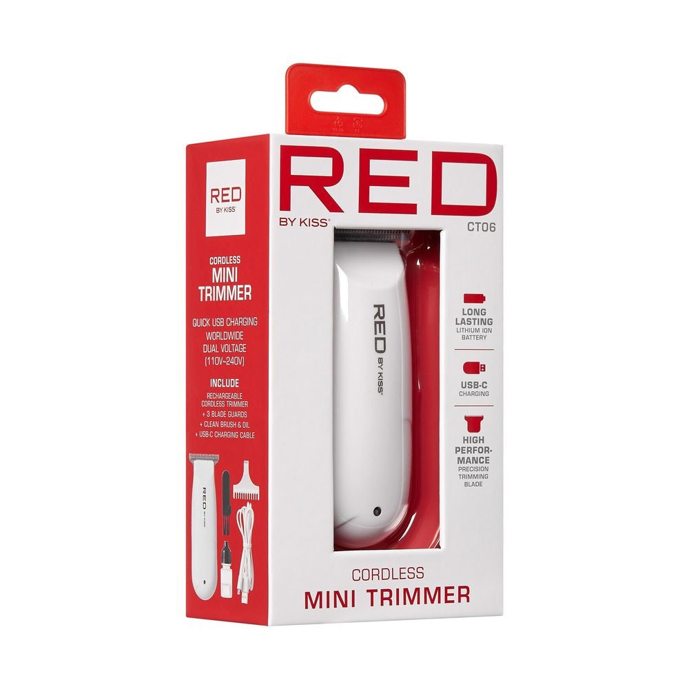RED Mini Cordless Trimmer
