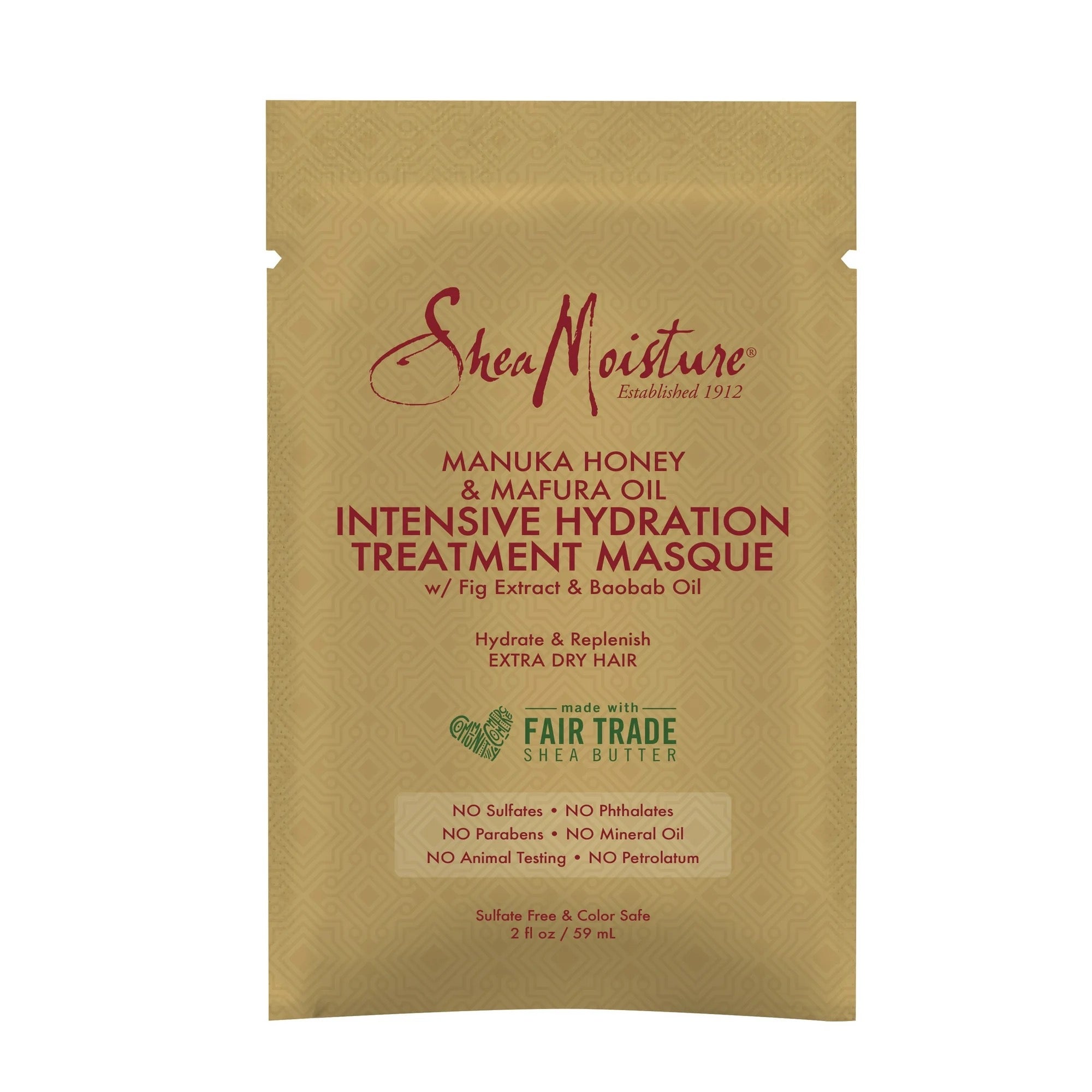 Shea Moisture Manuka Honey & Mafura Oil Intensive Hydration Masque 2oz