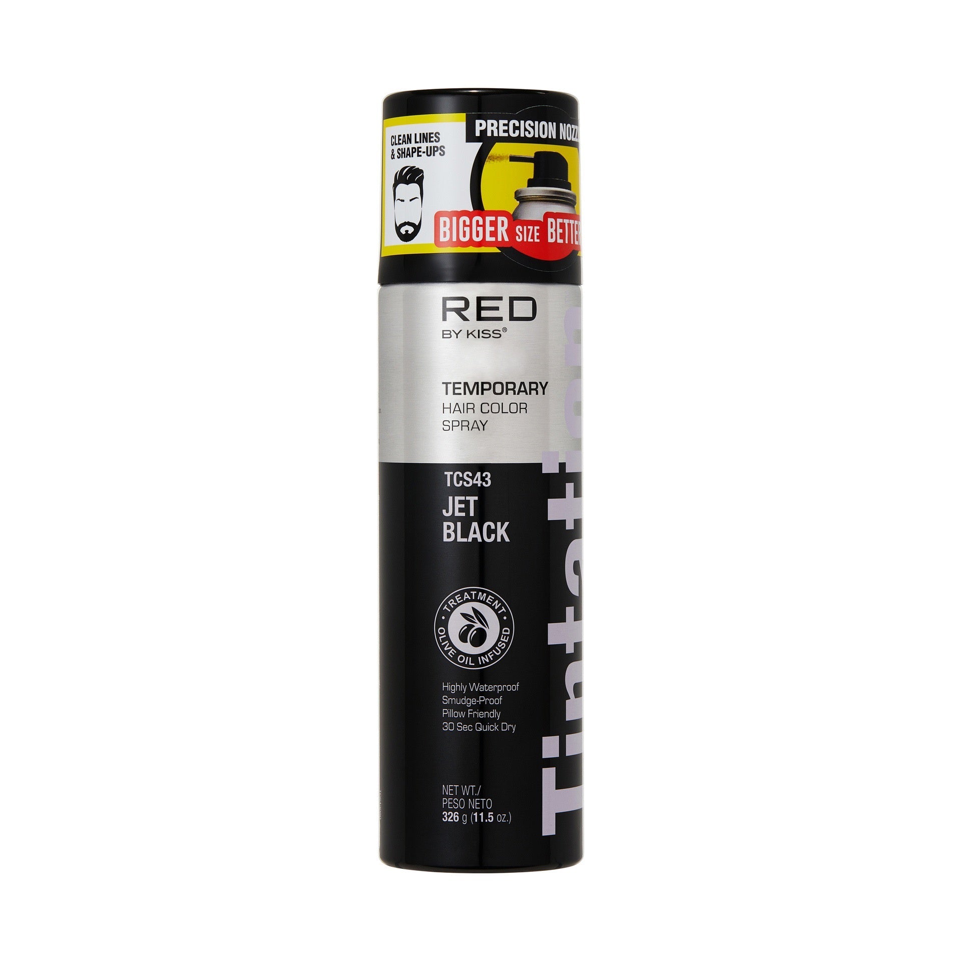 Tintation Hair Color Spray Jet Black 11.5 oz