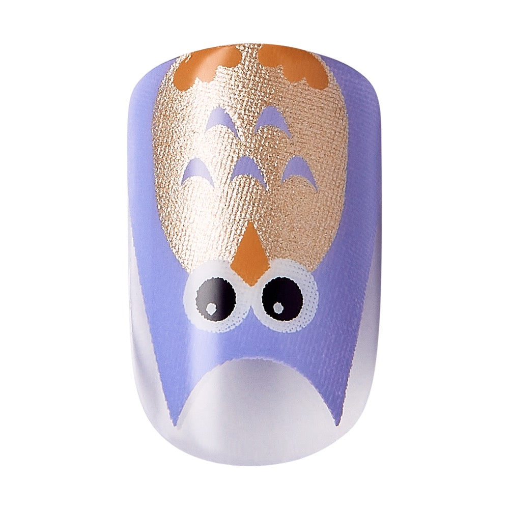 Gold Finger Little Diva Sticker Nails- Quitetime