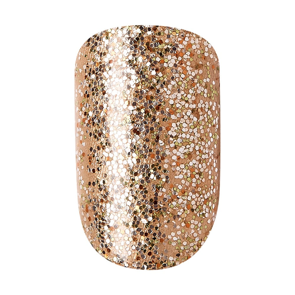 Gold Finger Little Diva Sticker Nails- Quitetime