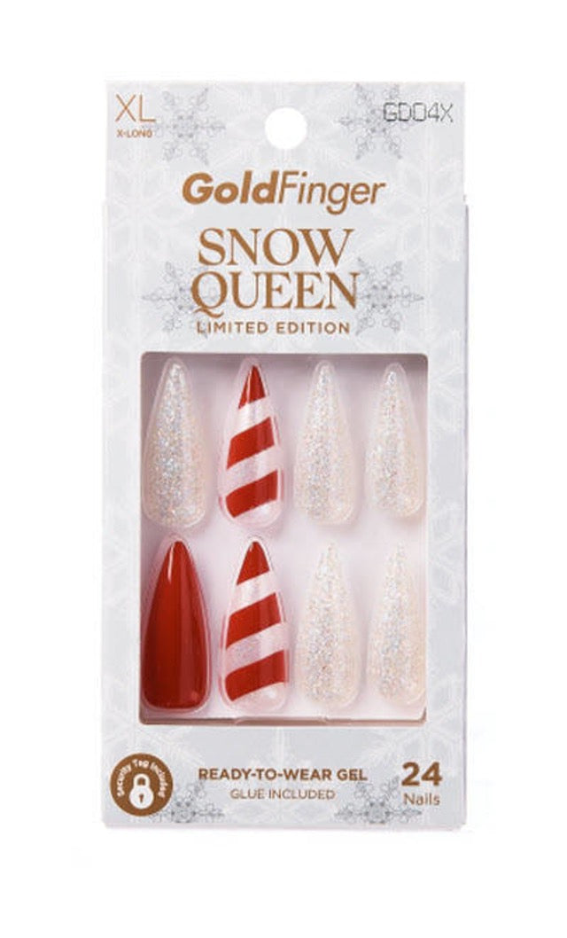 Gold Finger Special Trendy Nail - Be Jolly