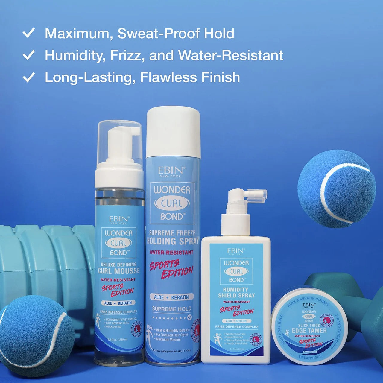 Wonder Curl Bond Holding Spray Sports Edition
