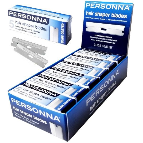 Personna Hair Shaper Blades Box (12 Packs)