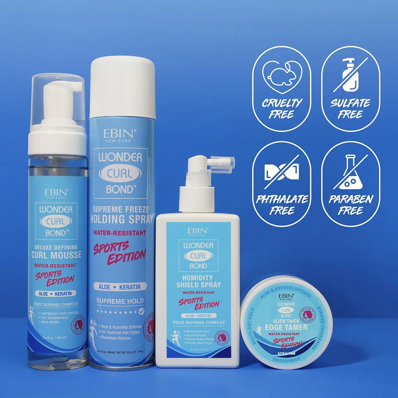 Wonder Curl Bond Holding Spray Sports Edition