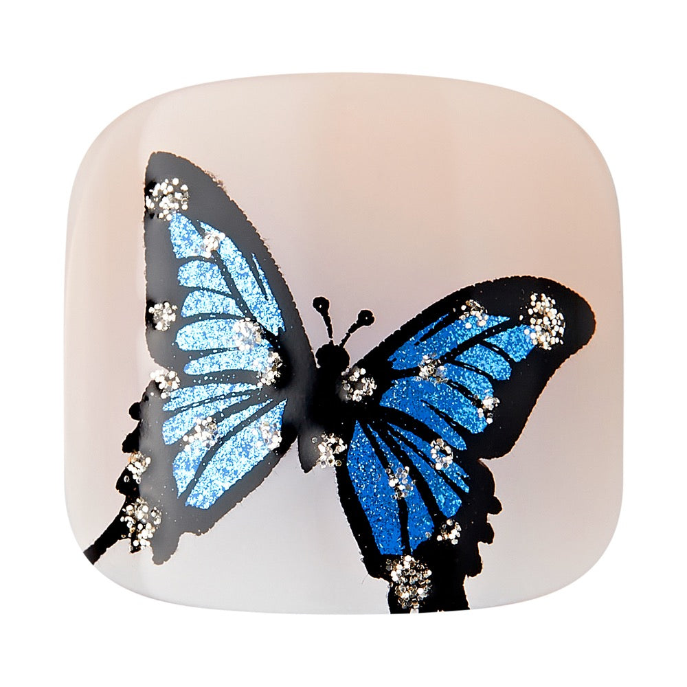 Gold Finger Trendy Toenails - B Flies