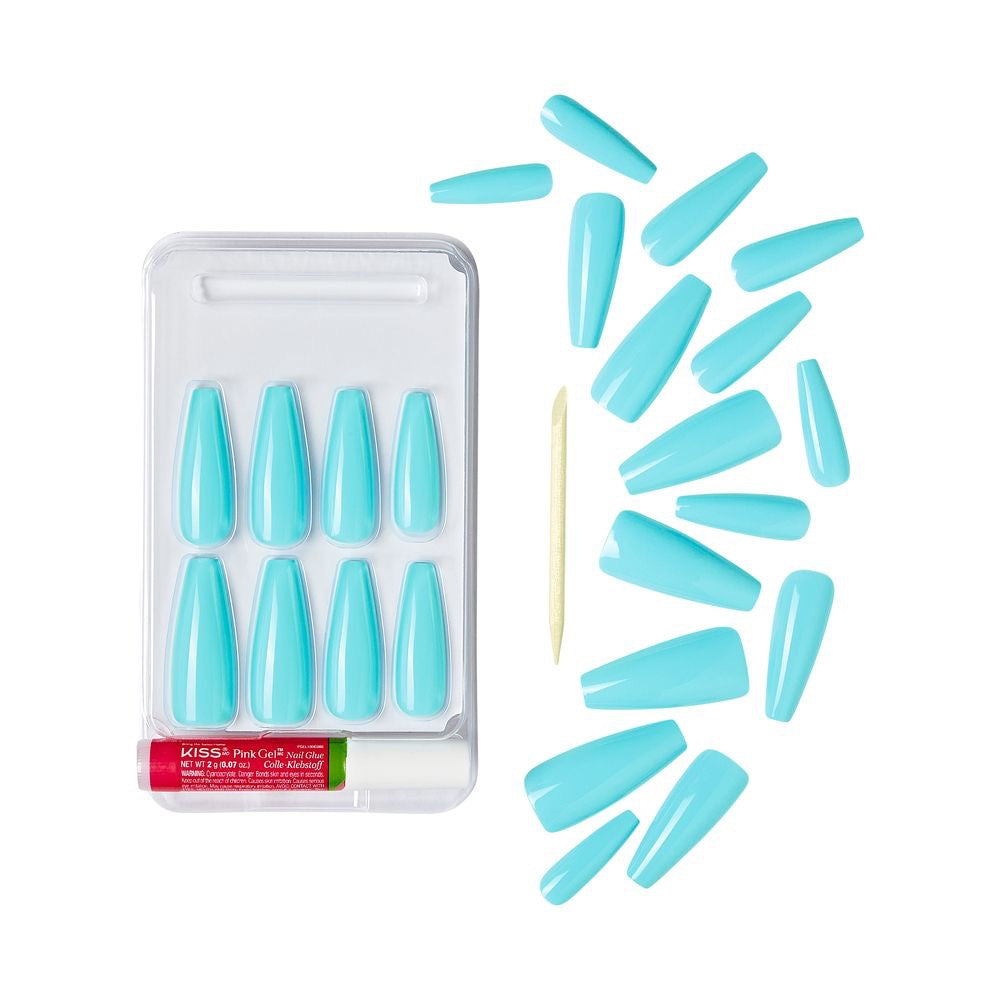 Gold Finger Solid Colors Nails Guesswork