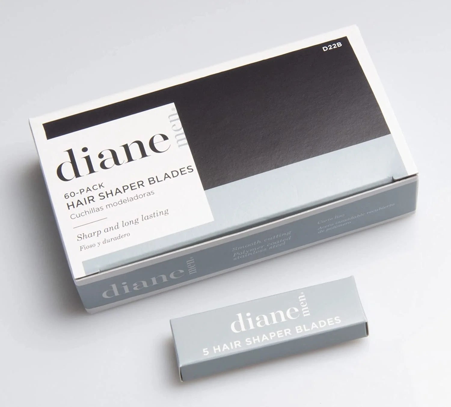 Diane Hair Shaper Blades D22B Box (60 Blades)