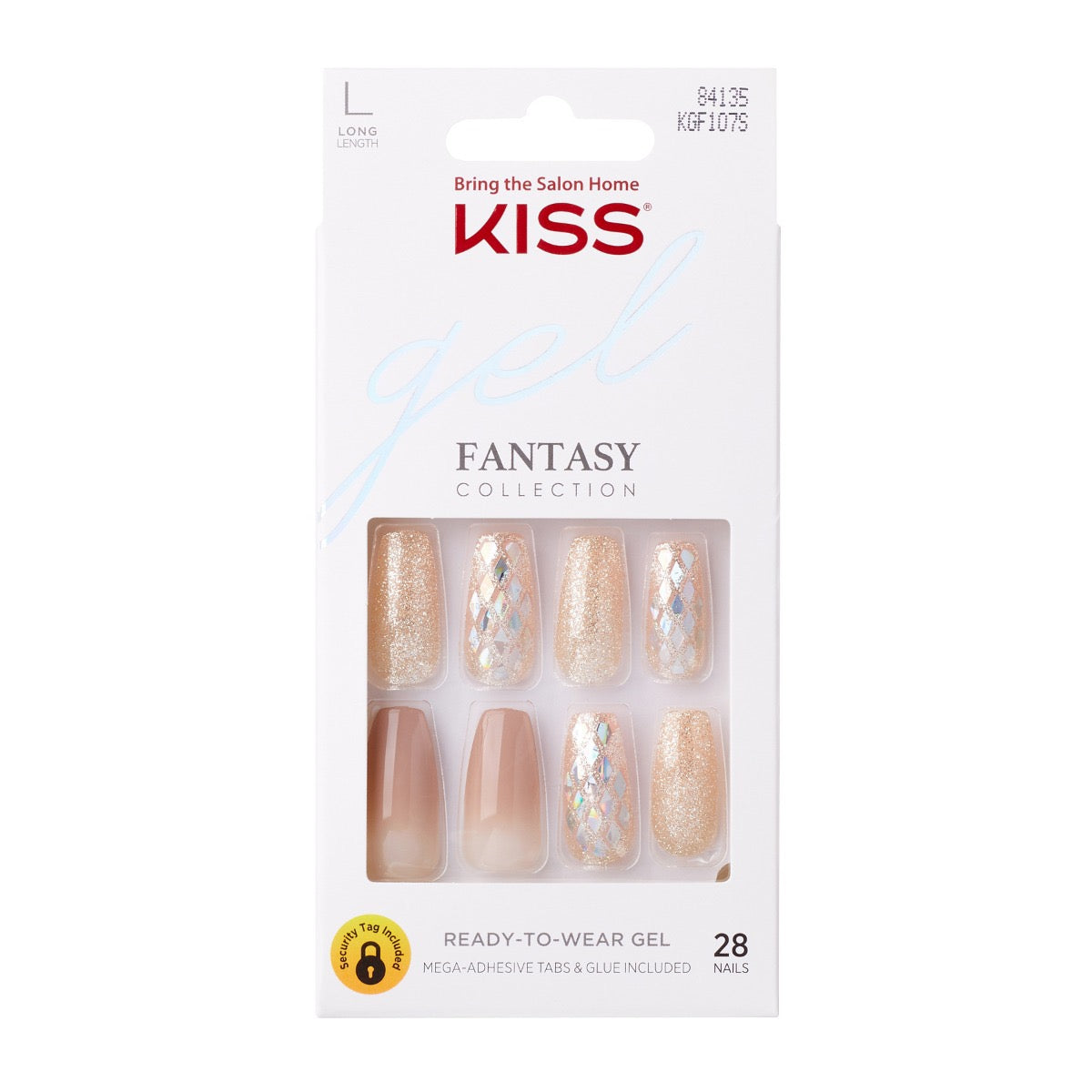 Kiss Glam Fantasy Gel Nails - Hard to Forget