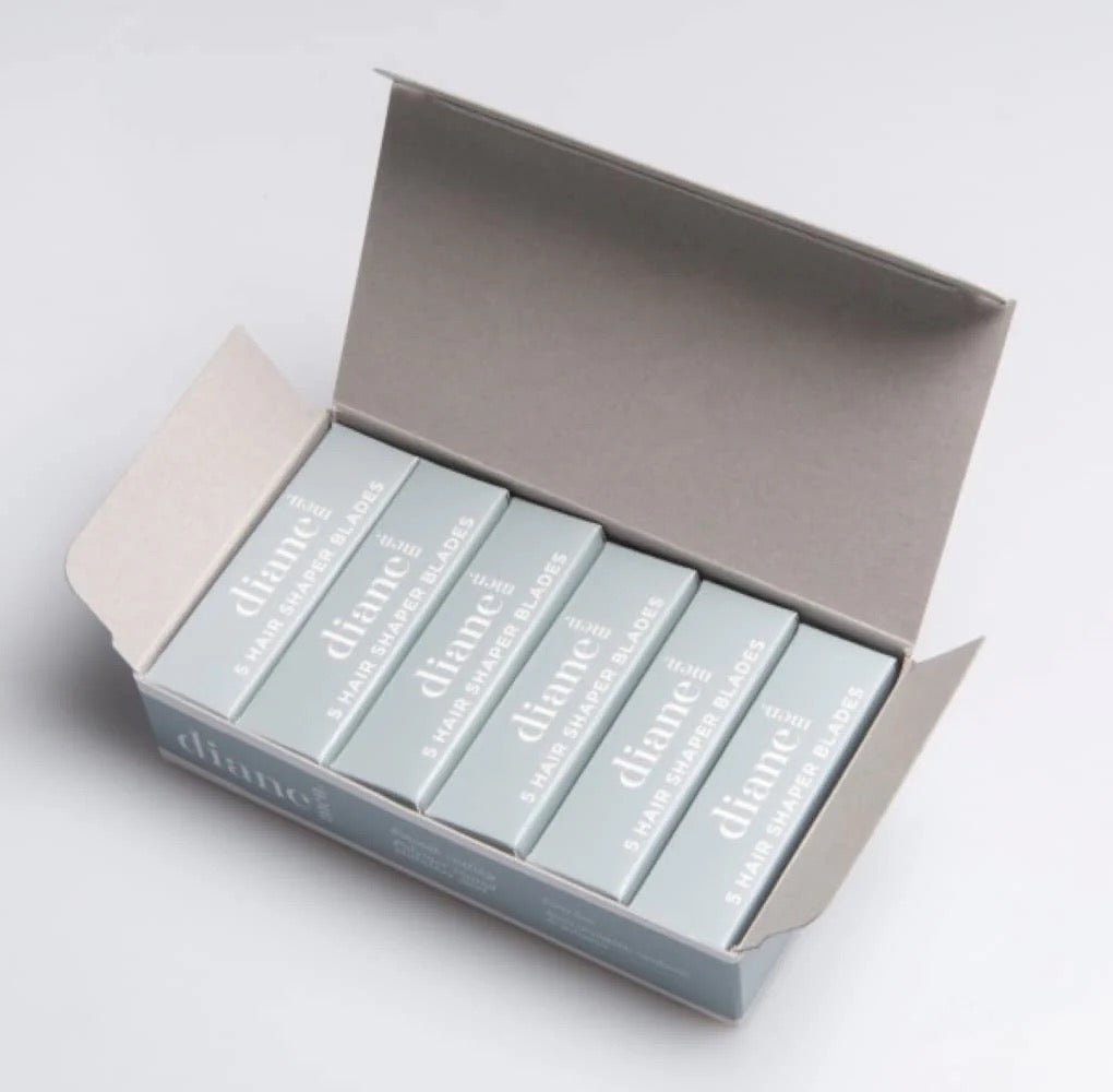 Diane Hair Shaper Blades D22B Box (60 Blades)