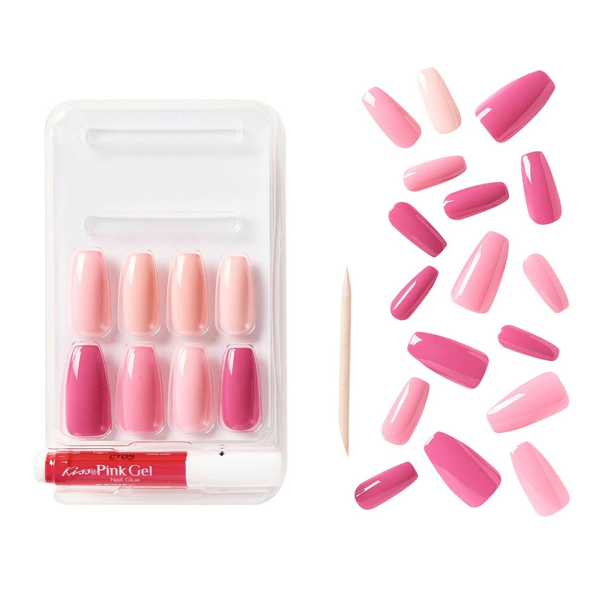 Gold Finger Trendy Nail - Cherry Blossoms