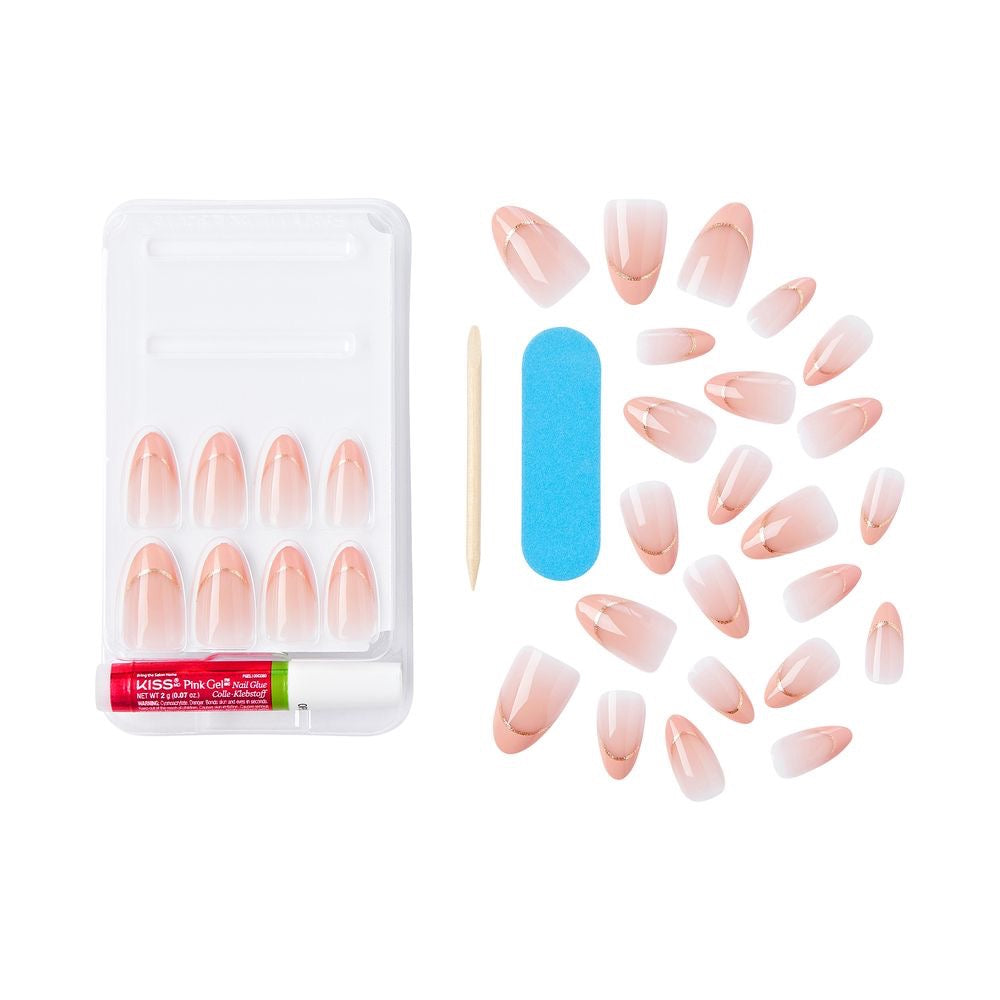 Kiss Voguish Fantasy French Nails Eclatant