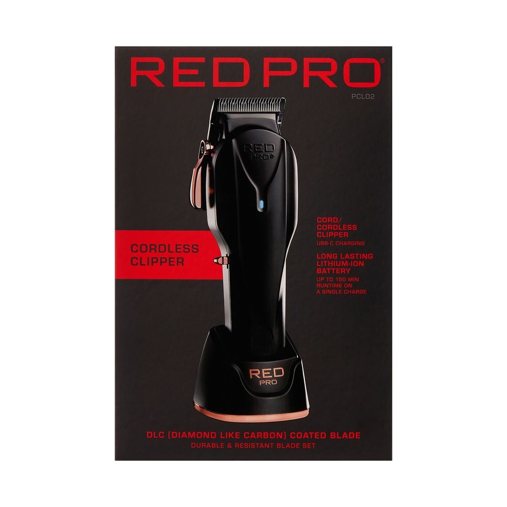 RED Pro Cordless Clipper Matte Black