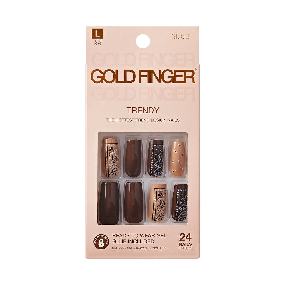 Gold Finger Trendy Nail - Showtime