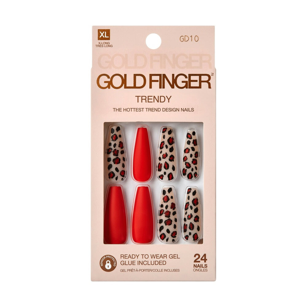 Gold Finger Trendy Nail Eureka