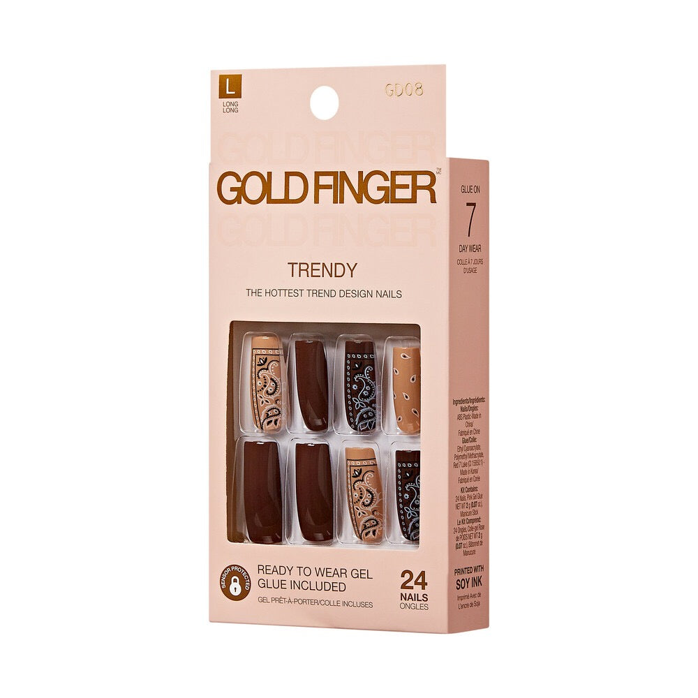 Gold Finger Trendy Nail - Showtime