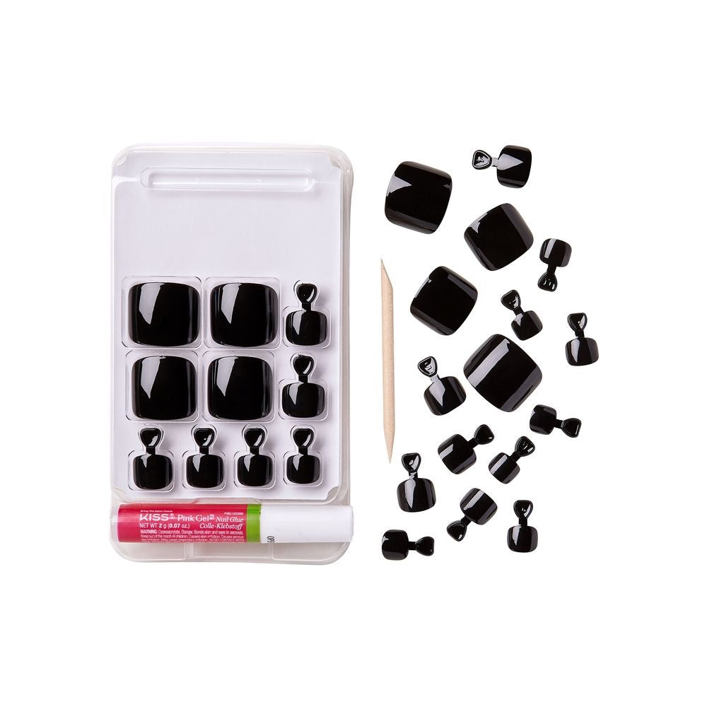 Gold Finger Wider Fit Solid Colors Toenails This Night