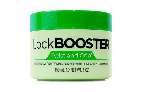 Lock Booster Twist and Grip Yellow Green 5 oz