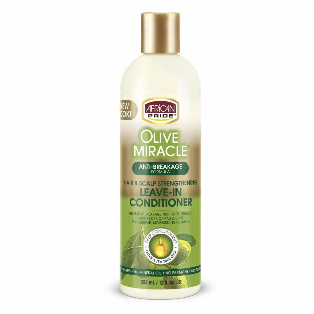 African Pride Olive Leave In Conditioner 12oz