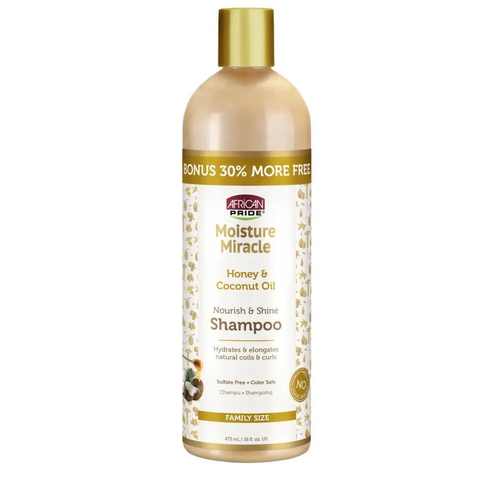 African Pride Moisture Shampoo Family Size 16 oz