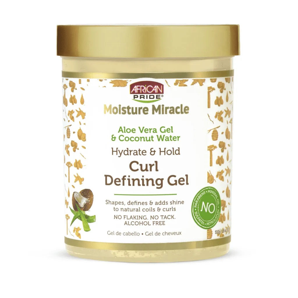 African Pride Moisture Curl Defining Gel 18 oz
