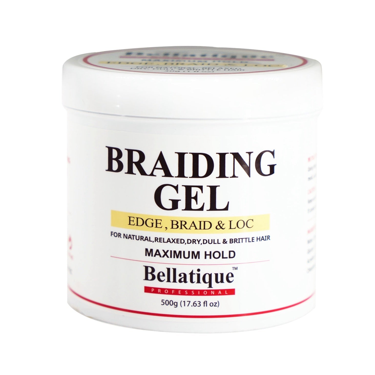Bellatique Edge Braid & Loc Gel Maximum Hold