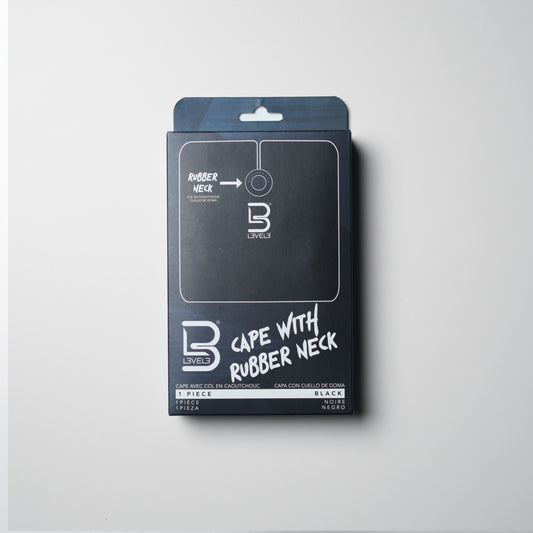 Level 3 Pro Rubber Neck Cape Black