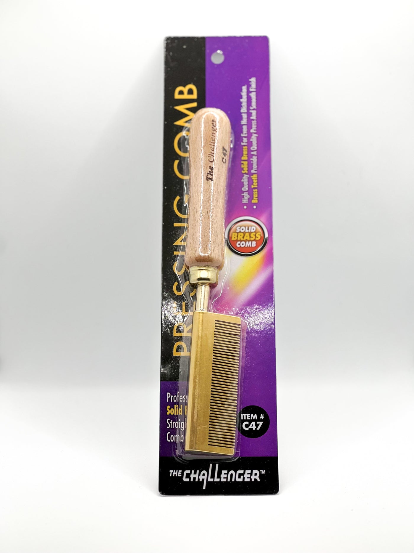 Challenger Pressing Comb C47 Fine Teeth