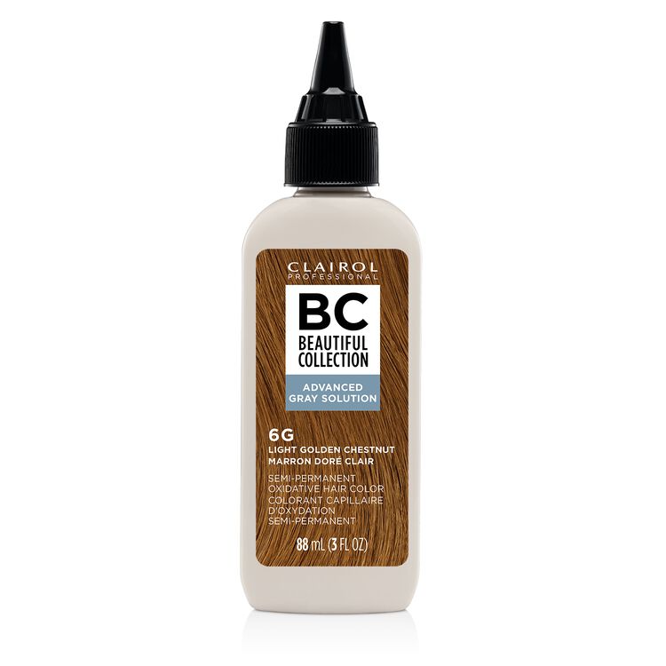 Clairol Beautiful Collections Advanced Gray 6G Light Golden Chestnut