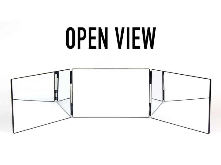 Self Cut System - 3 Way Trifold Mirror