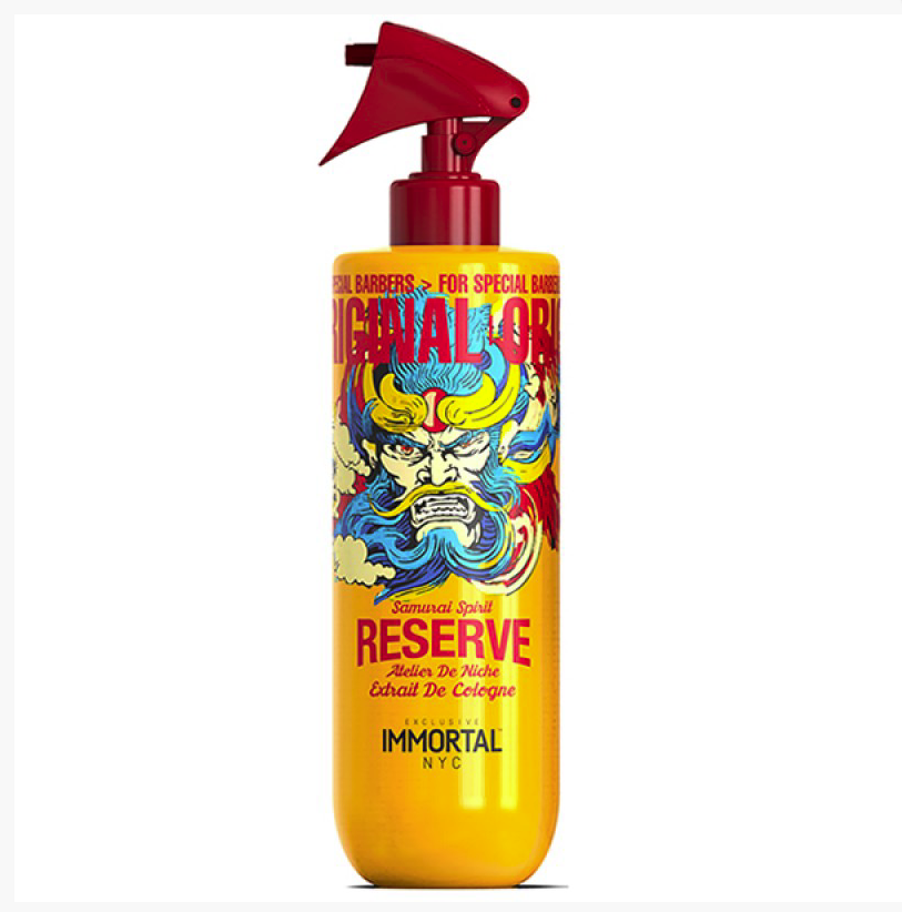 Immortal Samurai Spirit Reserve Aftershave Cologne 500ml