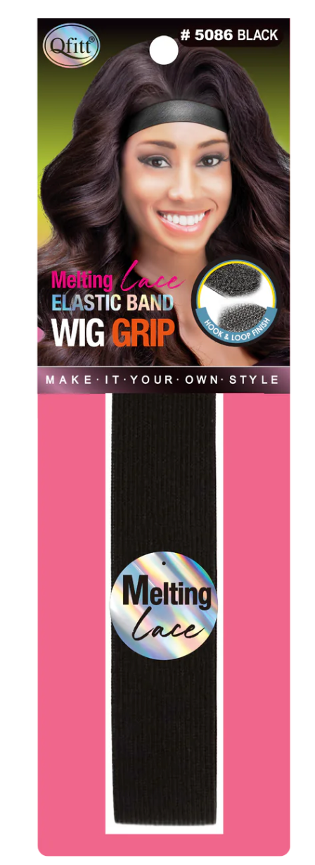 Qfitt Melting Lace Elastic Wig Grip Black