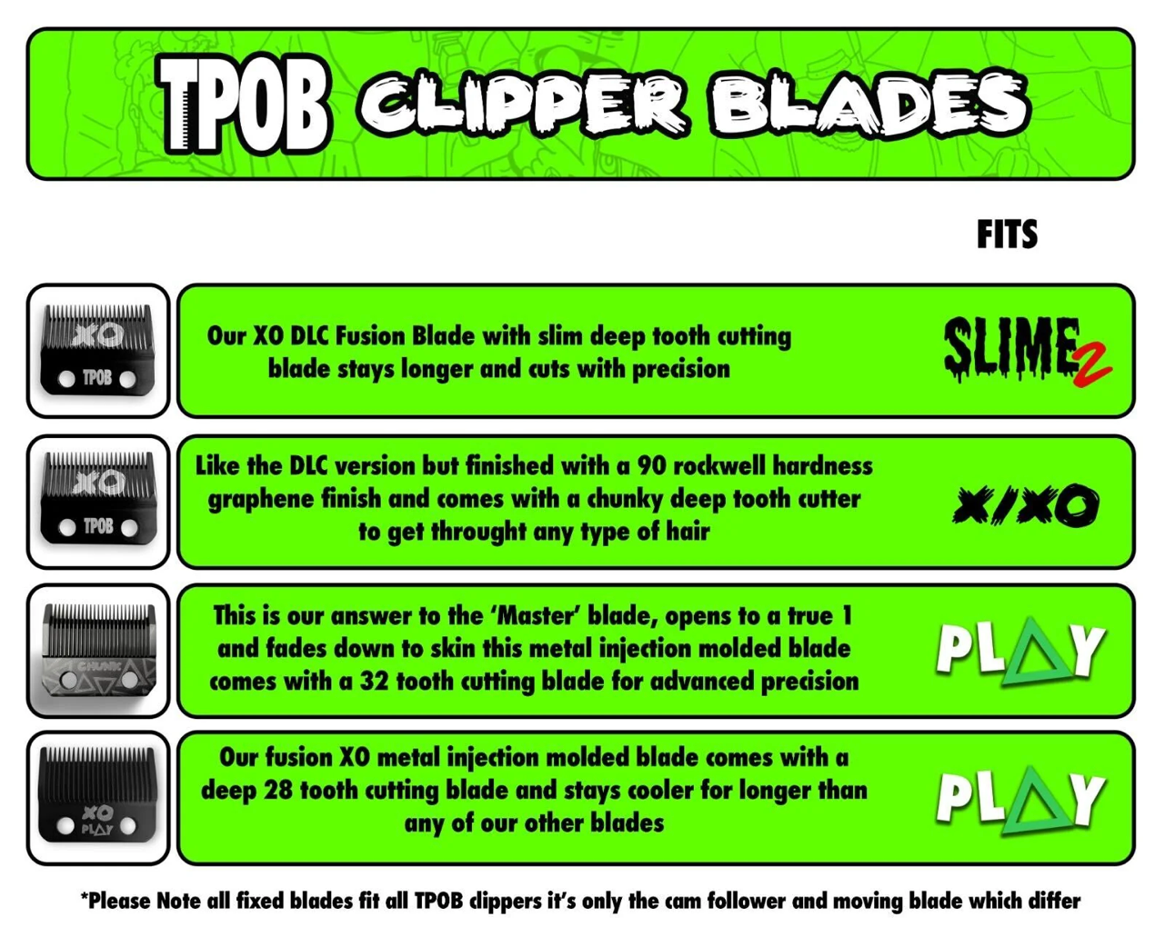 TPOB Play XO Blade Set