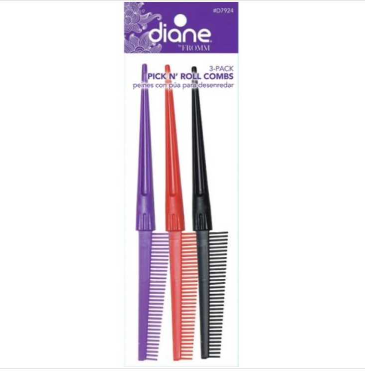 Diane Pick N Roll Comb 3 Pack D7924