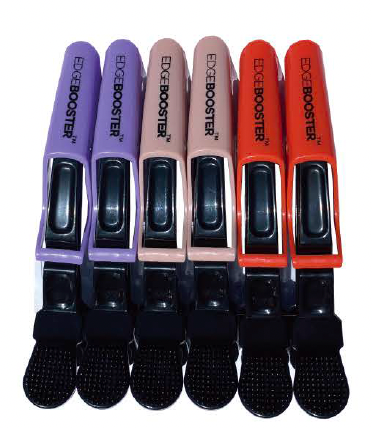 Edge Booster Crocodile Clip 6 pack Purple Acacia Strawberry