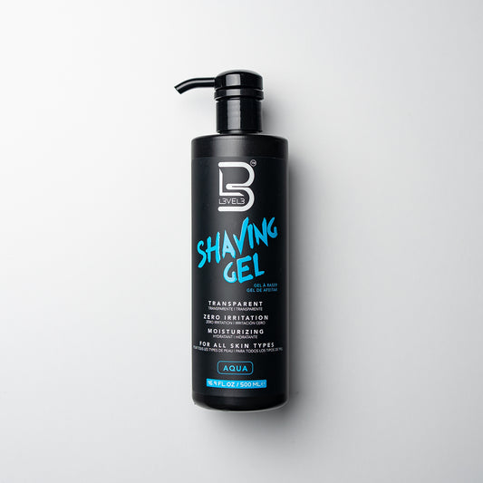 Level 3 Transparent Shaving Gel Aqua 500ml