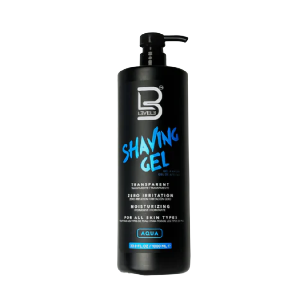 Level 3 Transparent Shaving Gel Aqua 1000ml